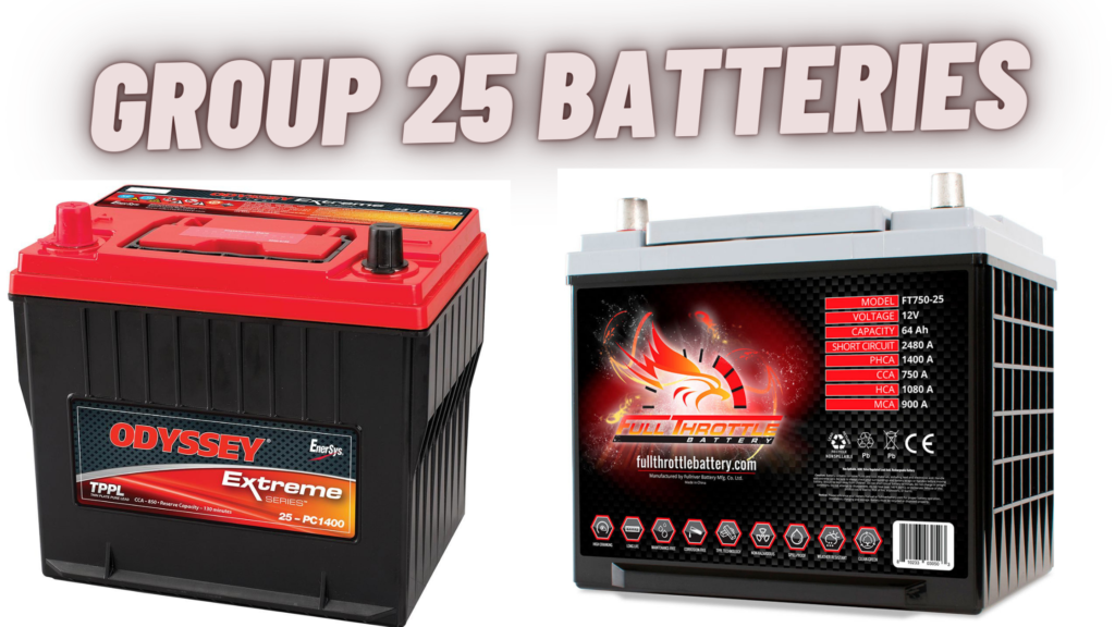 Group 25 battery