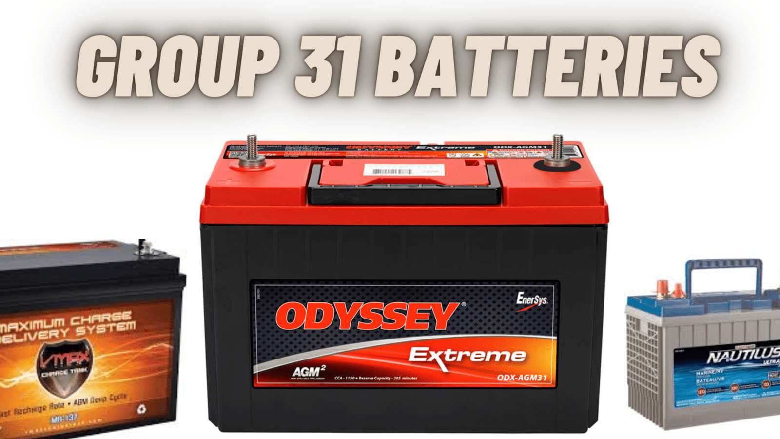 Group 31 battery