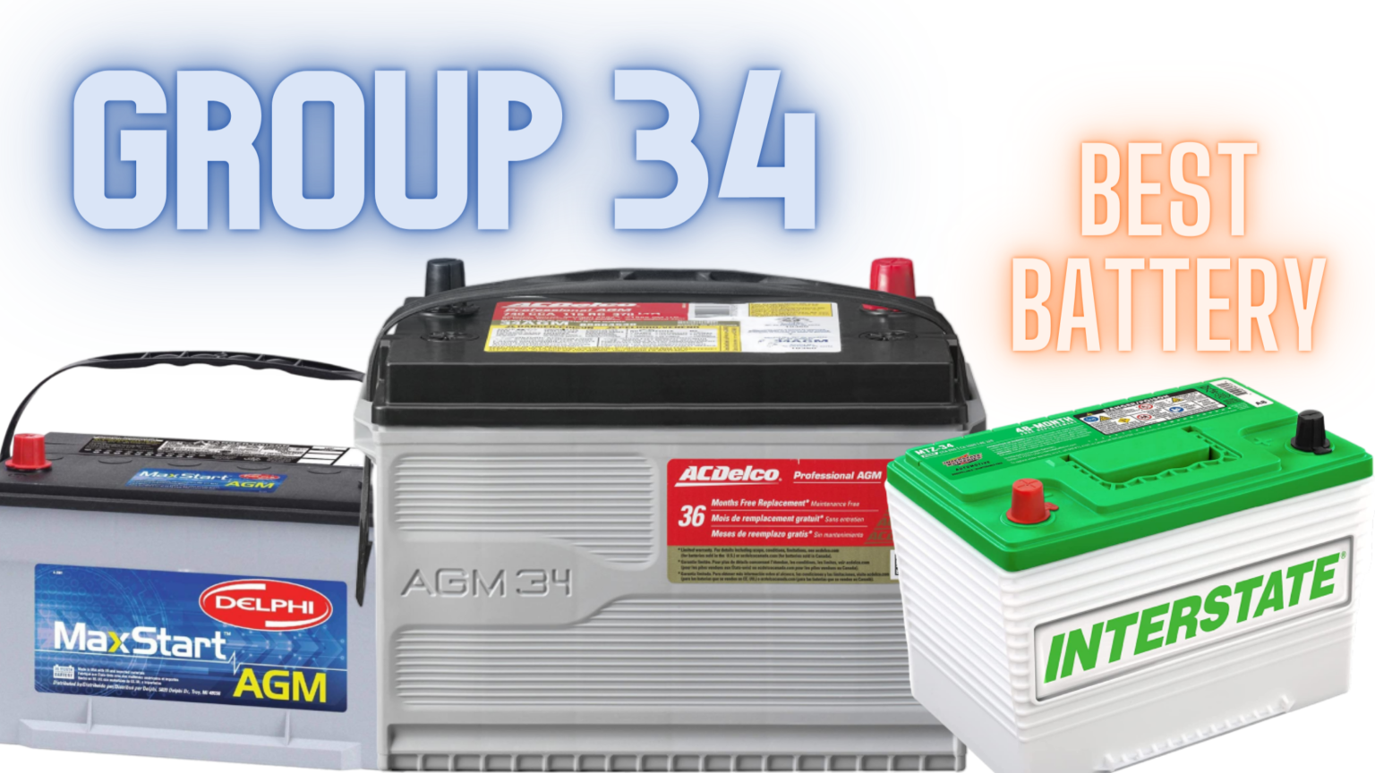 Best Group 34 Battery: Our 5 picks for 2022! | Battery Checks